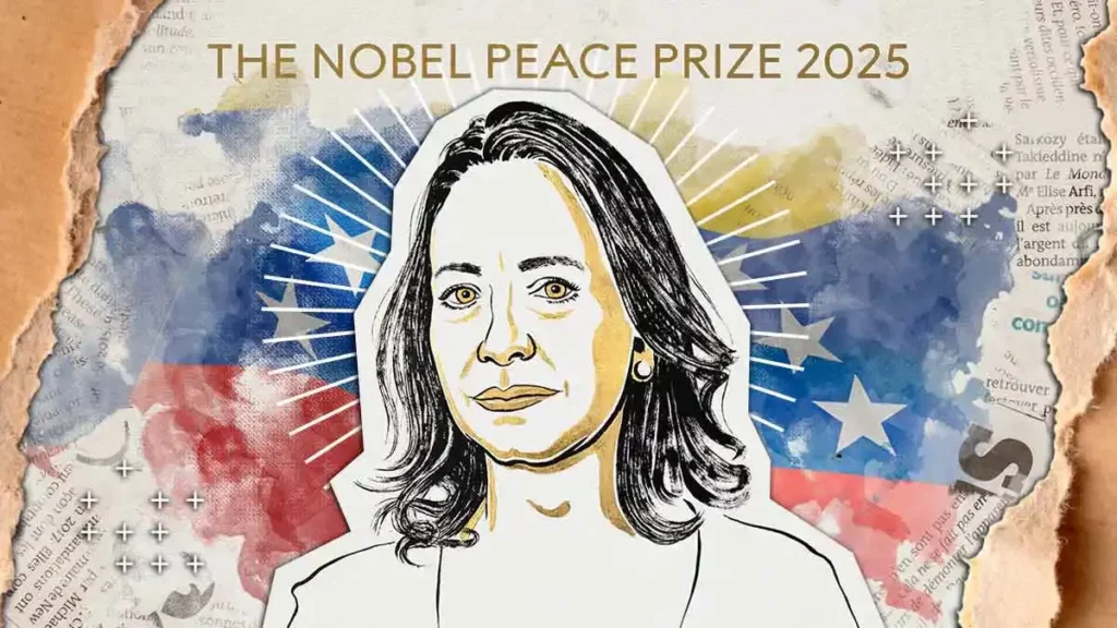 María Corina Machado gana el Nobel de la Paz 2025 por defender la democracia venezolana