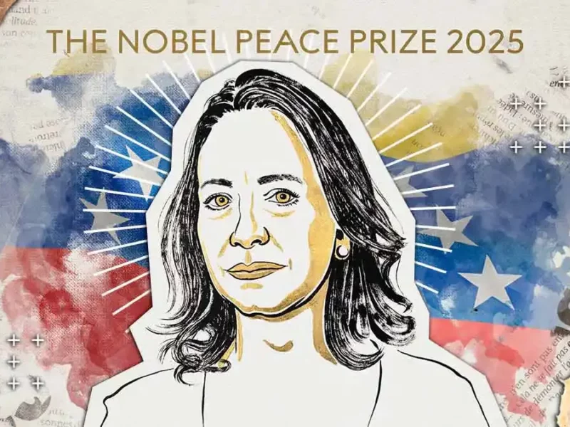 María Corina Machado gana el Nobel de la Paz 2025 por defender la democracia venezolana