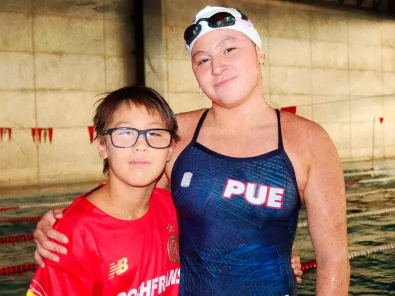 Hermanos Lara logran medallas de oro y plata en Copa de Natación ABNEA Puebla 2025