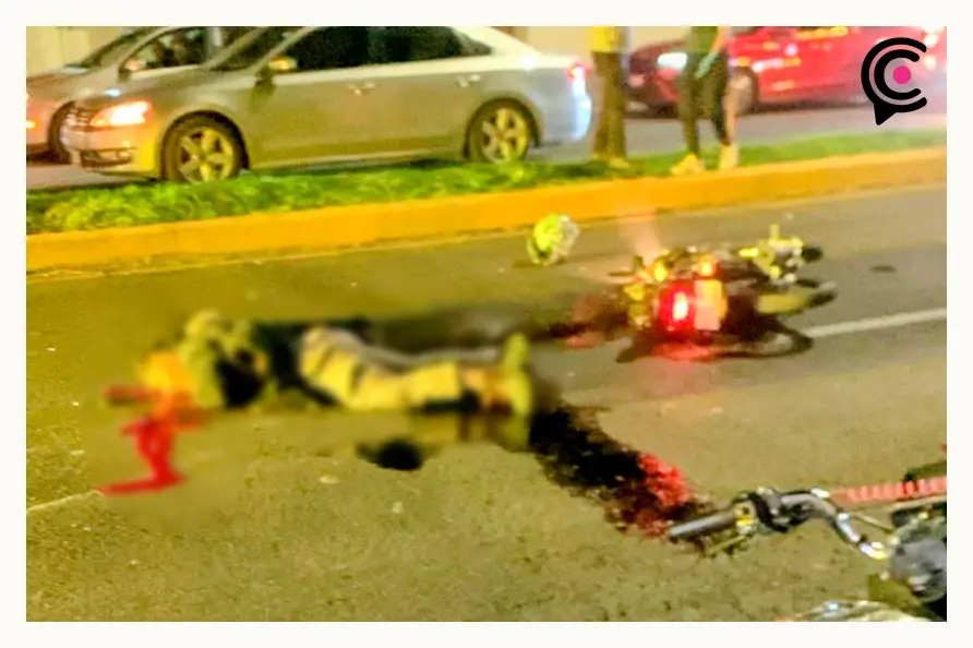 Motociclista murió tras chocar por corte de circulación en San Pedro Cholula