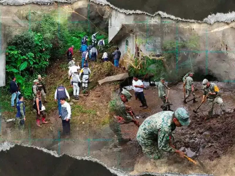 Tormenta Raymond deja diez muertos y cuatro desaparecidos en Sierra Norte de Puebla