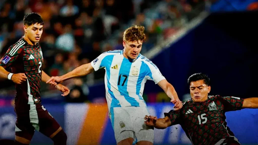 México es eliminado del Mundial Sub-20 tras caer 2-0 ante Argentina
