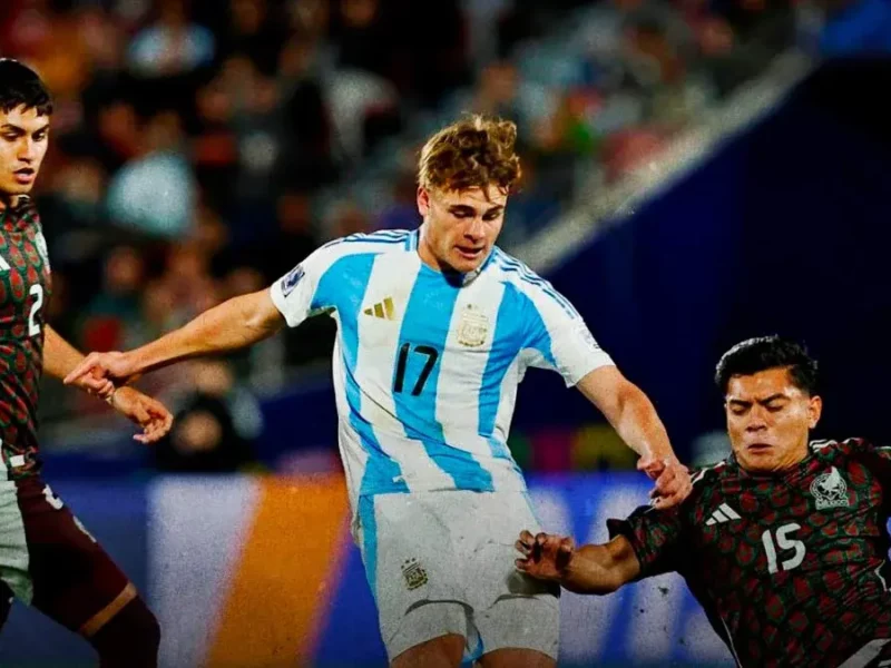México es eliminado del Mundial Sub-20 tras caer 2-0 ante Argentina