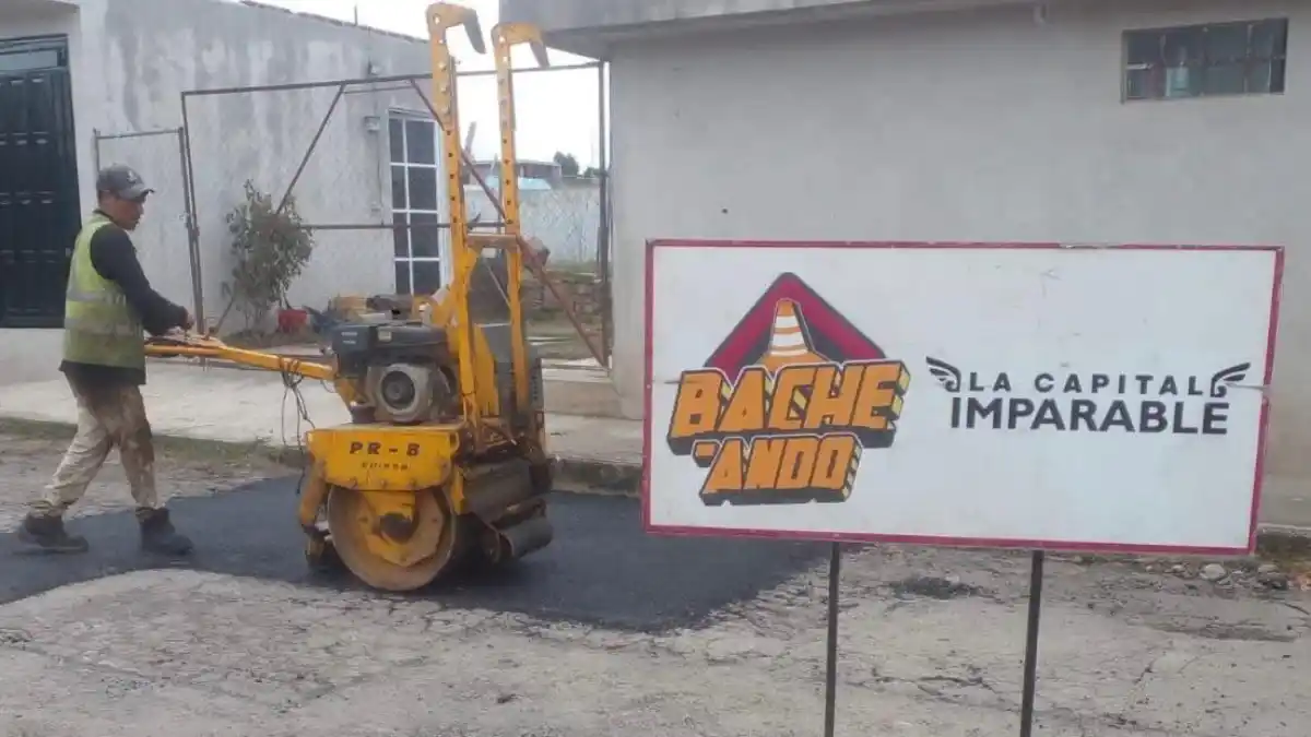 Campaña Capitalina Bacheando Puebla: estrategia de mantenimiento vial