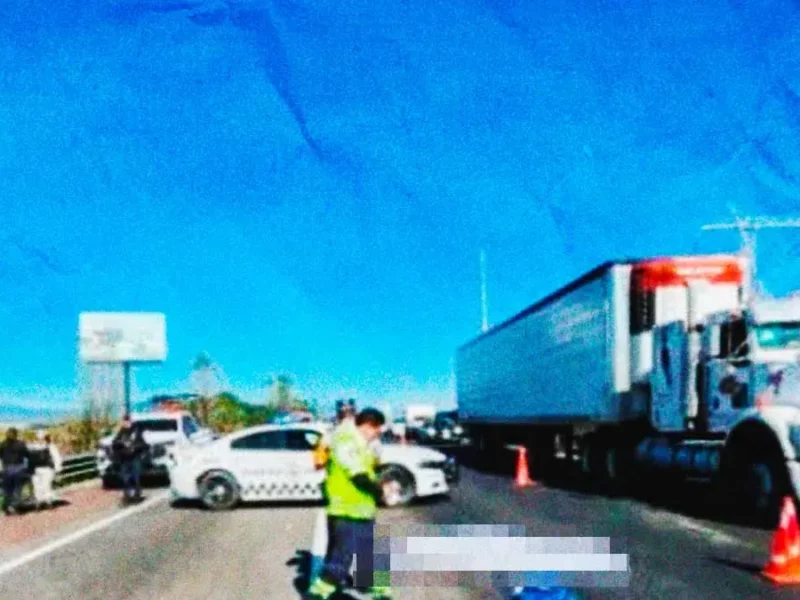 Intentó cruzar la autopista México-Puebla y murió atropellado en Tlaltenango