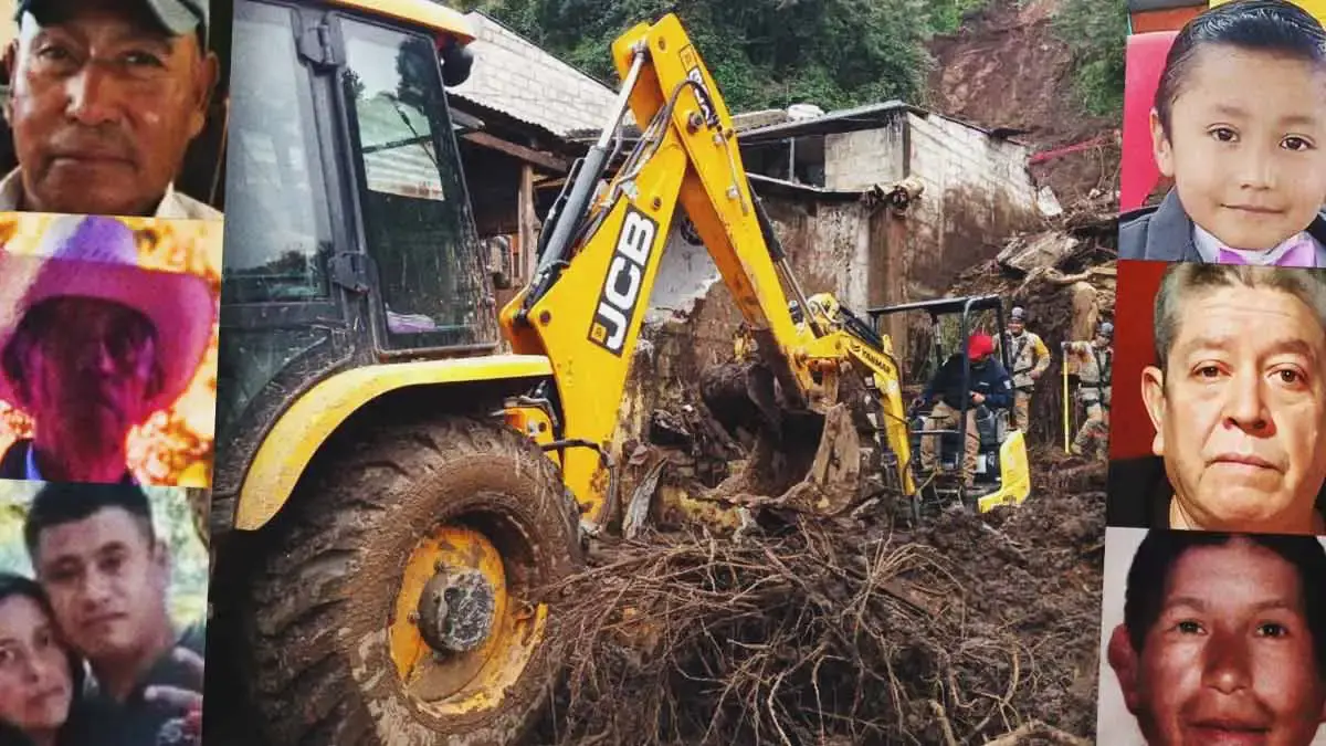 Tras fuertes lluvias en la Sierra Norte, siete poblanos continúan desaparecidos