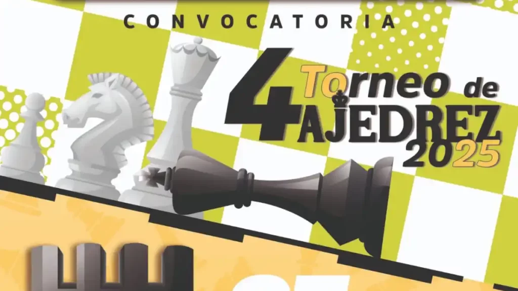 Ariadna Ayala invita al Cuarto Torneo de Ajedrez 2025 en Atlixco