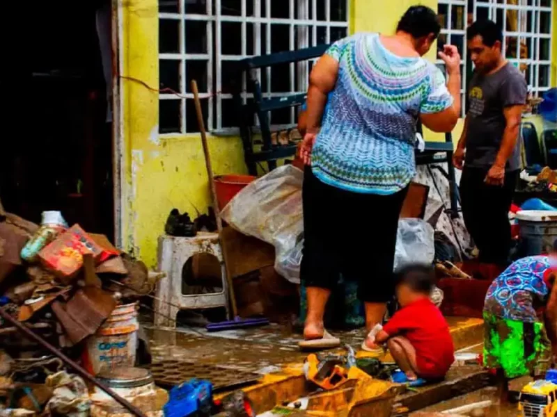 SSP descarta robo a viviendas afectadas por las lluvias en Puebla