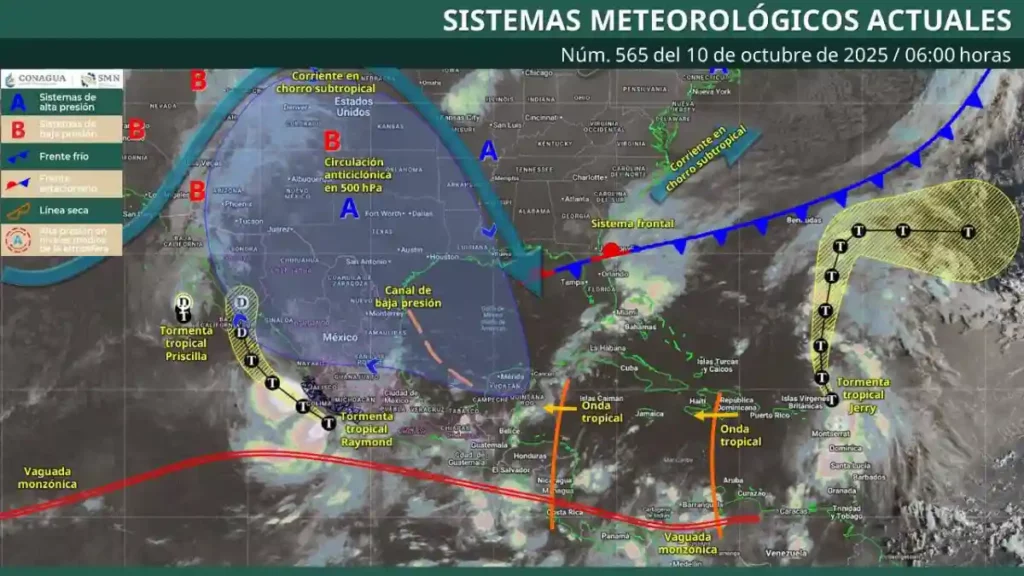 Se pronostican lluvias fuertes y rachas de viento, tome precauciones: Gobierno de la Ciudad