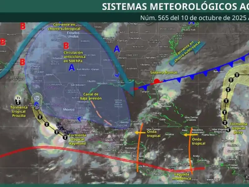 Se pronostican lluvias fuertes y rachas de viento, tome precauciones: Gobierno de la Ciudad