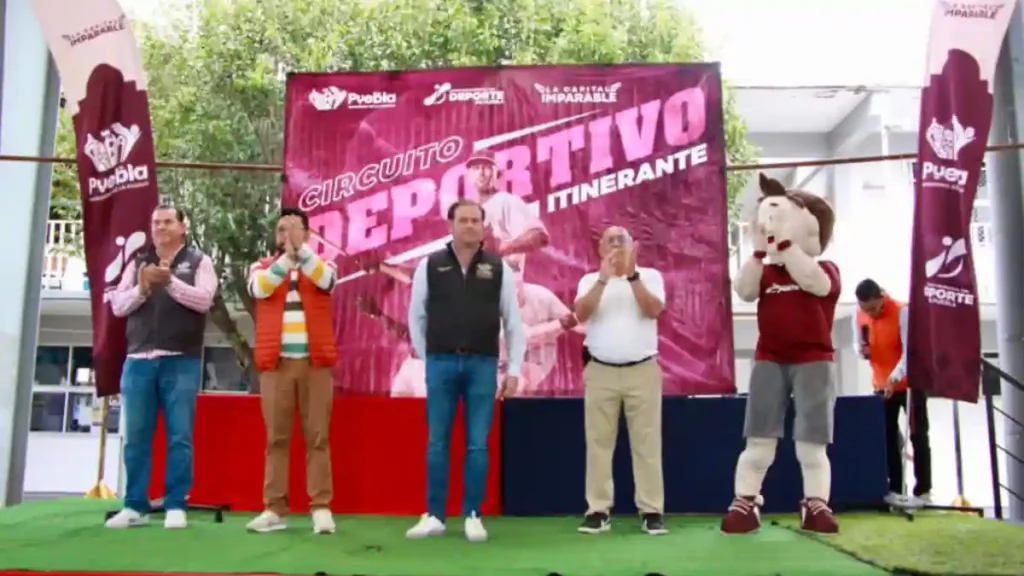Realiza el IMDP el Circuito Deportivo Itinerante en la Junta Auxiliar de San Jerónimo Caleras