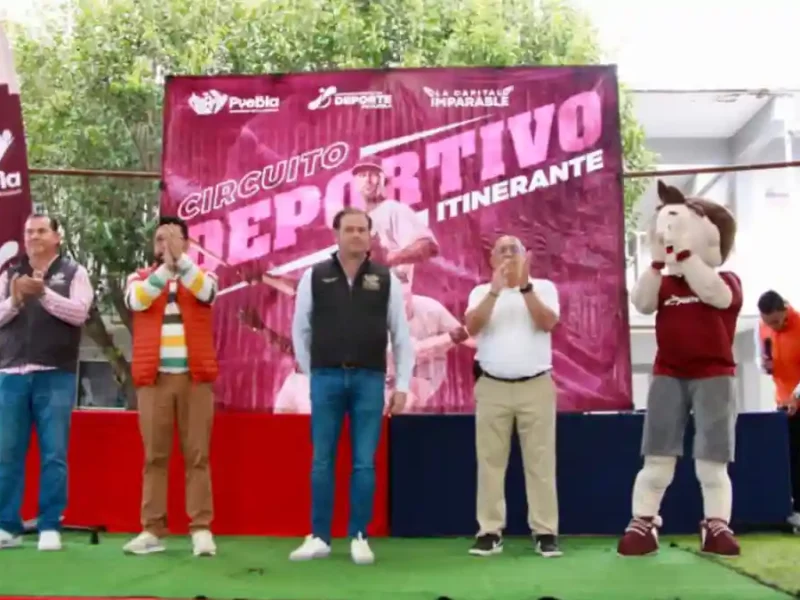 Realiza el IMDP el Circuito Deportivo Itinerante en la Junta Auxiliar de San Jerónimo Caleras