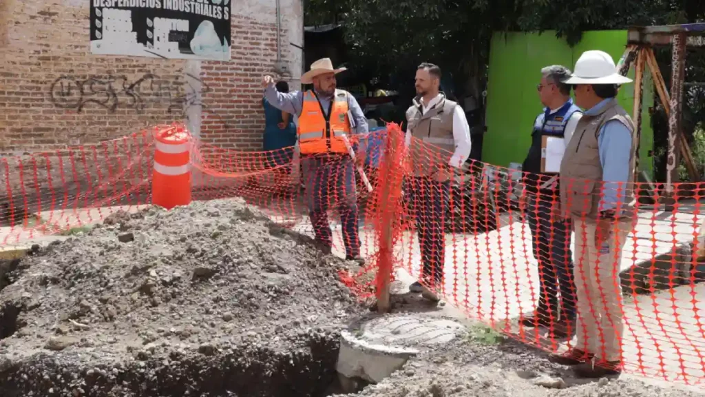 Avanza Gobierno de la Ciudad con la construcción del Colector Pluvial en la colonia Vista Hermosa Álamos