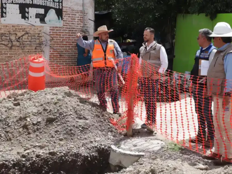 Avanza Gobierno de la Ciudad con la construcción del Colector Pluvial en la colonia Vista Hermosa Álamos