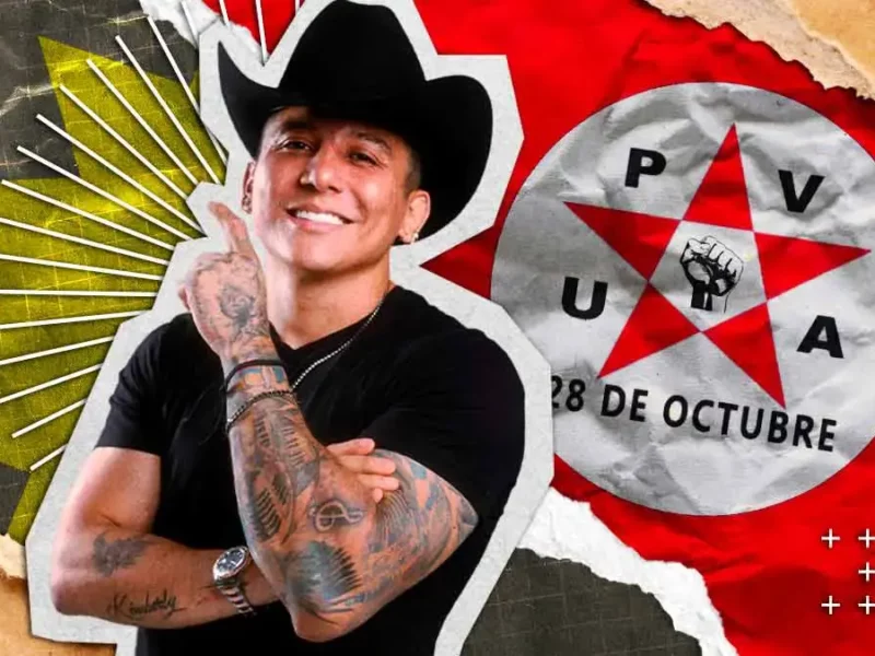 Edwin Luna desafía amenazas, cantará en aniversario de la UPVA 28 de Octubre en Puebla
