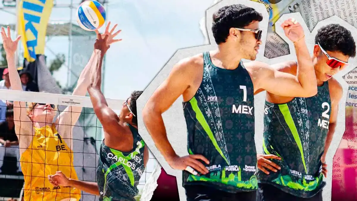 México brilla en el Mundial Sub 21 de voleibol playero con jornada de triunfos