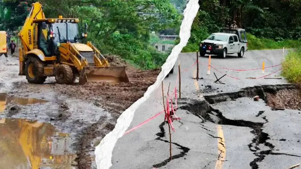 A una semana de las lluvias, en Sierra Norte de Puebla continúan cerrados 28 caminos