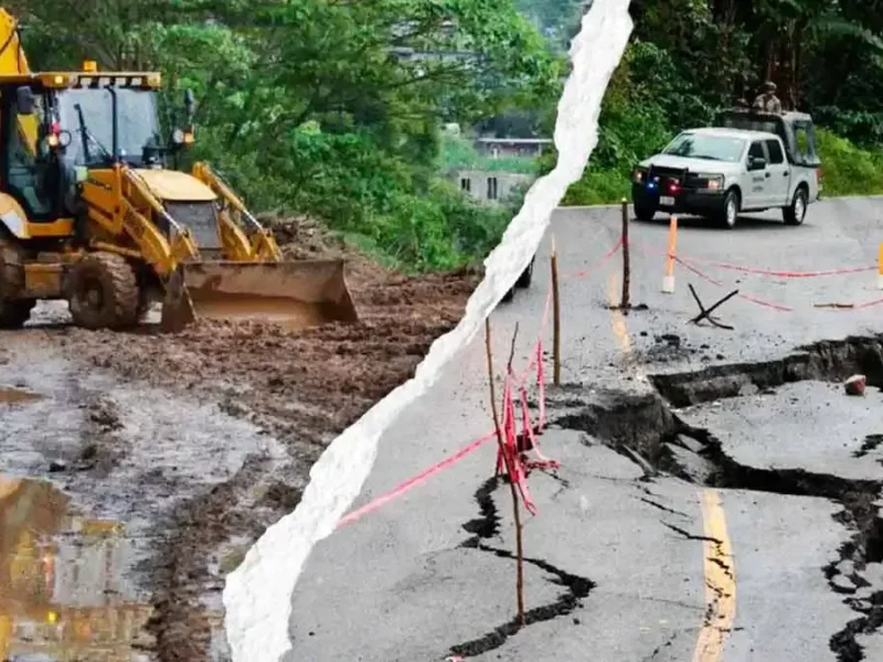 A una semana de las lluvias, en Sierra Norte de Puebla continúan cerrados 28 caminos