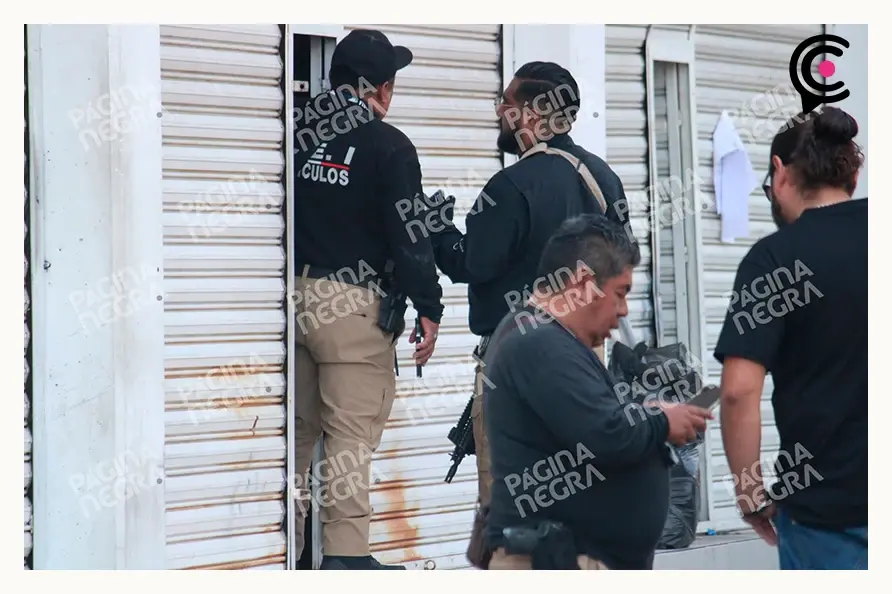 Fiscalía de Puebla cateó locales de la 46 Poniente; aseguró autopartes robadas