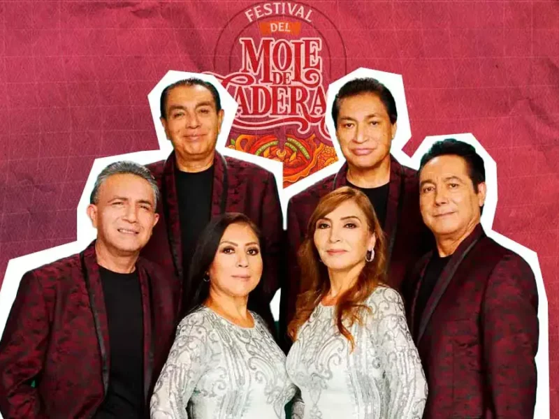 Los Ángeles Azules encabezarán el Festival de Mole de Caderas 2025 en Tehuacán