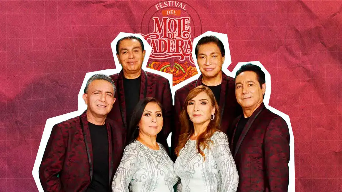 Los Ángeles Azules encabezarán el Festival de Mole de Caderas 2025 en Tehuacán
