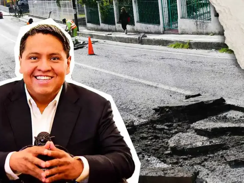 Duplican presupuesto para bacheo en Puebla 2026; obras superarán mil millones: regidor Leobardo Rodríguez