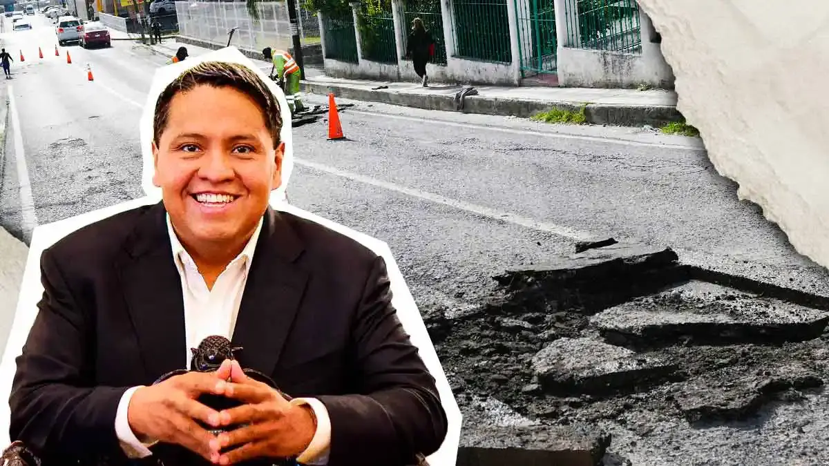 Duplican presupuesto para bacheo en Puebla 2026; obras superarán mil millones: regidor Leobardo Rodríguez
