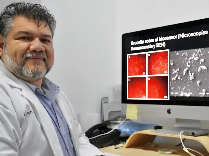 Investigador de la Facultad de Ciencias Biológicas desarrolla biosensores para detectar bacterias patógenas y toxinas