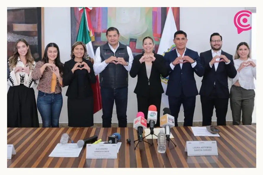 Alejandro Armenta toma protesta a Laura Artemisa García como secretaria de Bienestar en Puebla