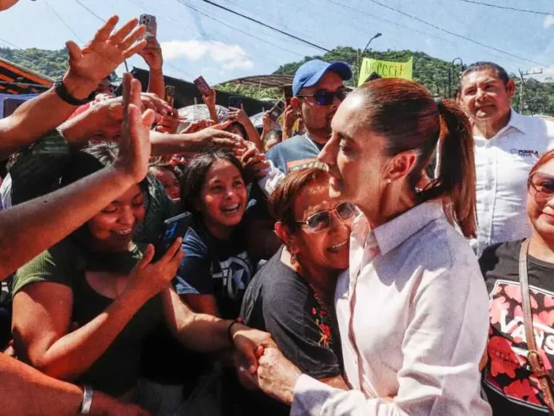 Claudia Sheinbaum regresa a Huauchinango tras lluvias para reforzar apoyo a damnificados