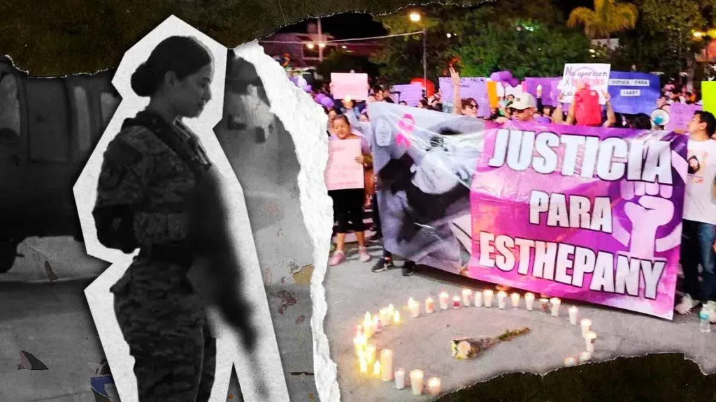 Exigen justicia en Ajalpan por el feminicidio de la agente de Guardia Nacional, Esthephany Carmona