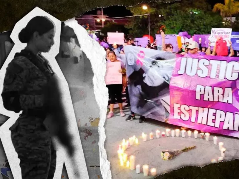 Exigen justicia en Ajalpan por el feminicidio de la agente de Guardia Nacional, Esthephany Carmona