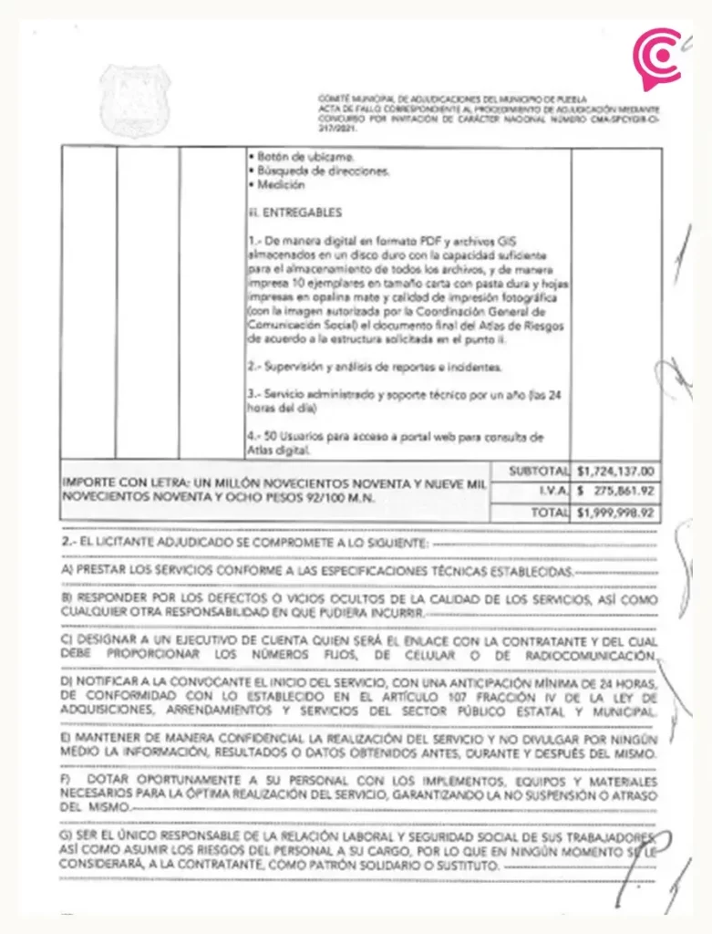 Pese a inversión, Claudia Rivera y Eduardo Rivera no actualizaron Atlas de Riesgo de Puebla