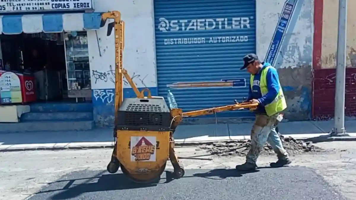 Campaña Bacheando Puebla: mejora los tiempos de traslado en la capital