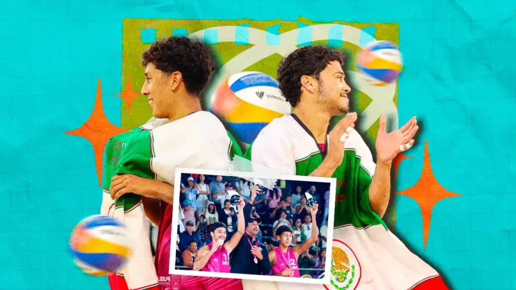Mexicanos Inés Vargas y Carlos Ayala ganan bronce en el Mundial Sub 21 de Voleibol Playero
