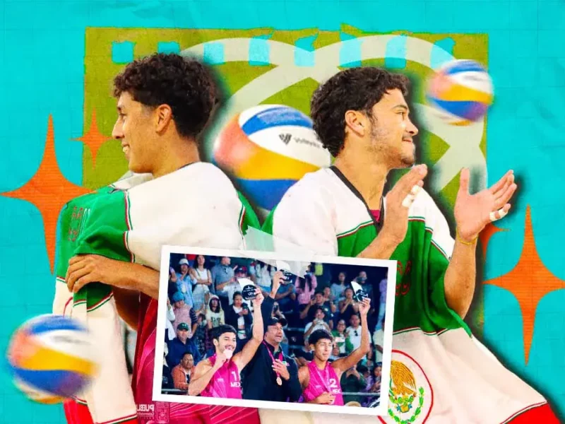 Mexicanos Inés Vargas y Carlos Ayala ganan bronce en el Mundial Sub 21 de Voleibol Playero