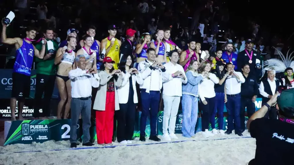 Concluye Mundial Sub-21 de Voleibol de Playa en Cholula; Letonia y EU se coronan campeones