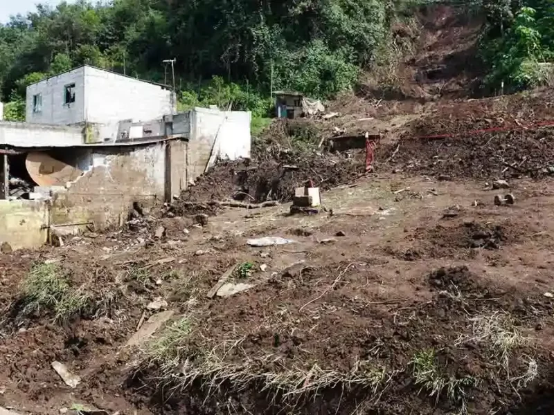 Lluvias dejaron más de mil viviendas dañadas en Huauchinango; 20% son pérdida total