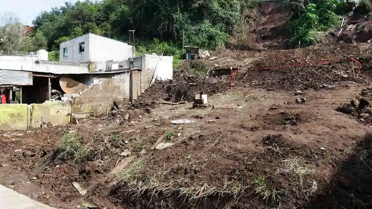 Lluvias dejaron más de mil viviendas dañadas en Huauchinango; 20% son pérdida total
