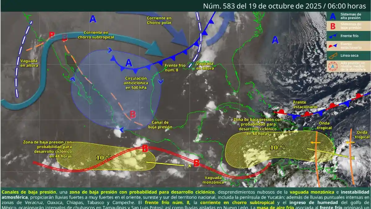 Infórmate y prepárate ante condiciones de lluvia y viento: Gobierno de la Ciudad