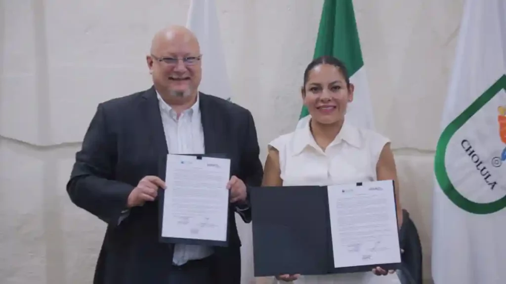 Fortalece San Andrés Cholula cooperación con la OCDE para impulsar la simplificación y digitalización de trámites