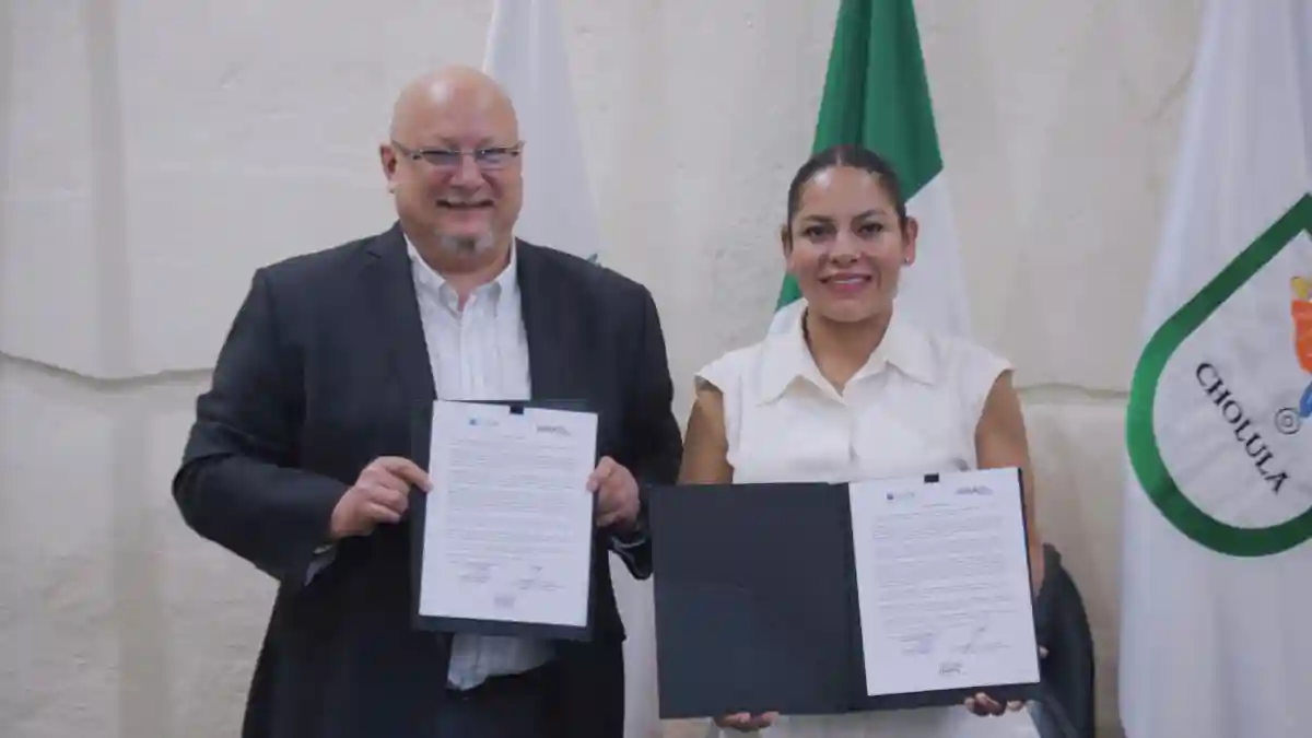 Fortalece San Andrés Cholula cooperación con la OCDE para impulsar la simplificación y digitalización de trámites