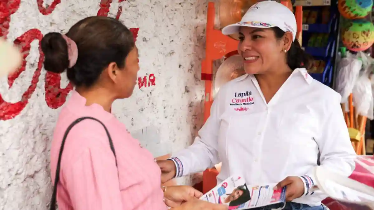 Para un mejor San Andrés Lupita Cuautle camina junto a las y los sanandreseños