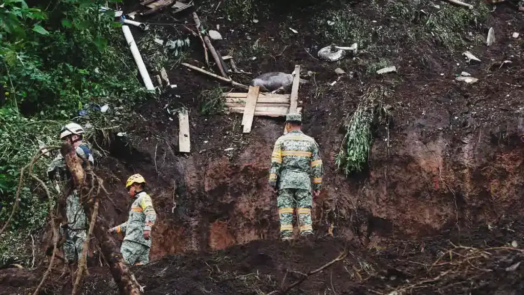Incrementan a 20 los fallecidos en Sierra Norte de Puebla hasta el 21 de octubre