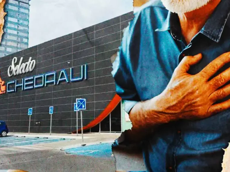 Empacador de la tercera edad murió por infarto en Chedraui Selecto Lomas Puebla