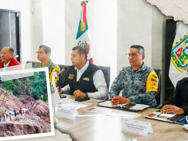 Gobierno de Puebla reporta dos comunidades de la Sierra Norte que permanecen incomunicadas tras lluvias
