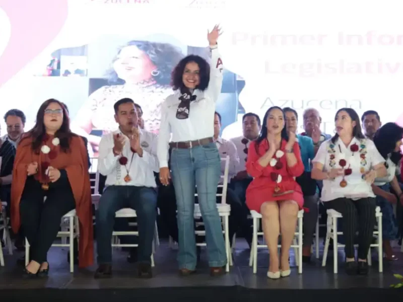Diputada Azucena Rosas Tapia rinde Primer Informe de Labores Legislativas