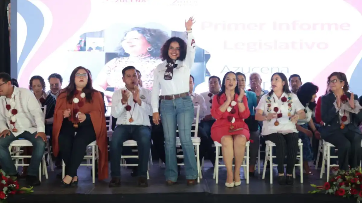 Diputada Azucena Rosas Tapia rinde Primer Informe de Labores Legislativas