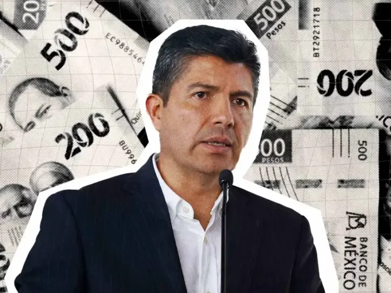 Eduardo Rivera enfrenta señalamientos por 100 mdp no aclarados en Comunicación Social Puebla durante 2023