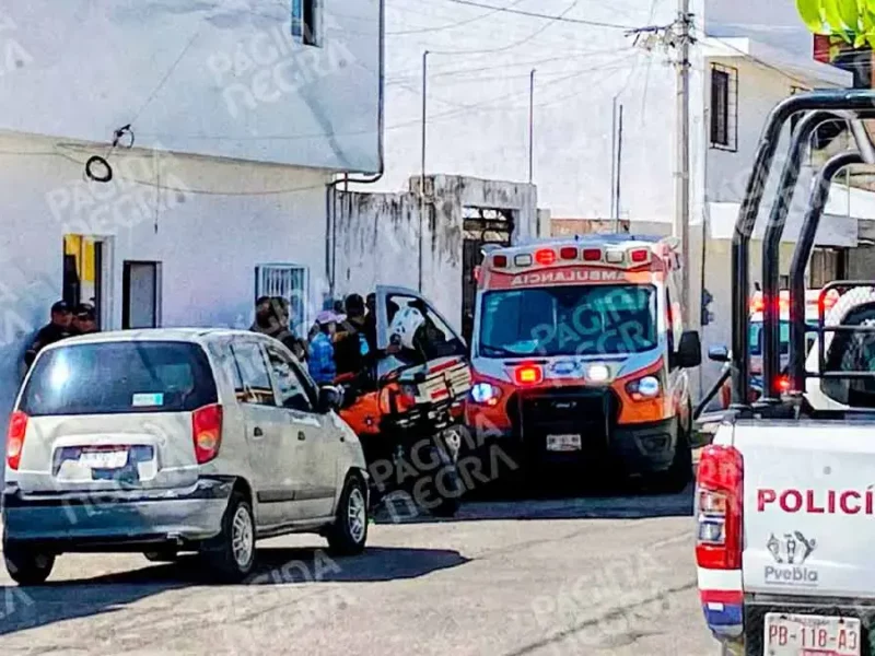 Sujetos armados dispararon contra un hombre en la colonia Cristóbal Colón de Puebla
